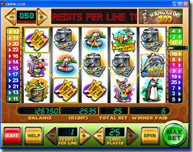 Online Casino Club - Slotmaschine mit 25 Gewinnlinien